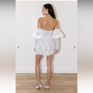 Lace mini Watters dress